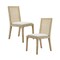 Gracie Mills Reid Farmhouse Cane Back Dining Chair Set - Grace-13647